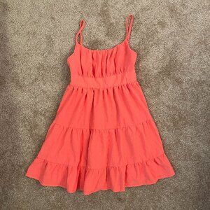 Pink/Salmon Babydoll Dress